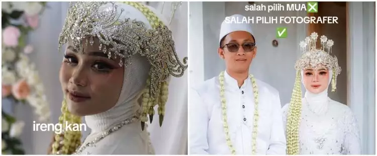 Akibat salah pilih fotografer, 9 potret nikahan pengantin ini hasilnya kayak 'PAP lagi di kondangan'