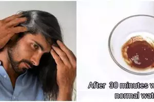 Tanpa semir kimia, ini cara menyamarkan tampilan uban agar kembali hitam pakai 1 bahan minuman