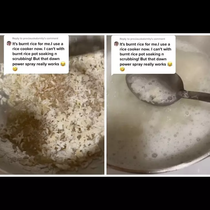 Bukan direndam semalaman, trik bersihkan kerak nasi ala wanita ini lebih cepat tanpa bikin panci lecet