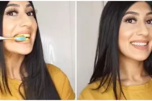 Trik bikin gigi putih bak bleaching ini cuma pakai 1 jenis bumbu dapur, plak autobersih tak bersisa