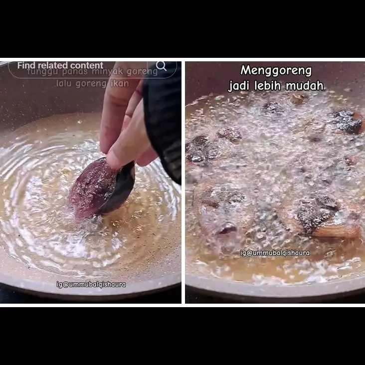 Bukan pakai tepung atau jahe, ini trik agar minyak tak meletup dan tetap bersih saat goreng ikan