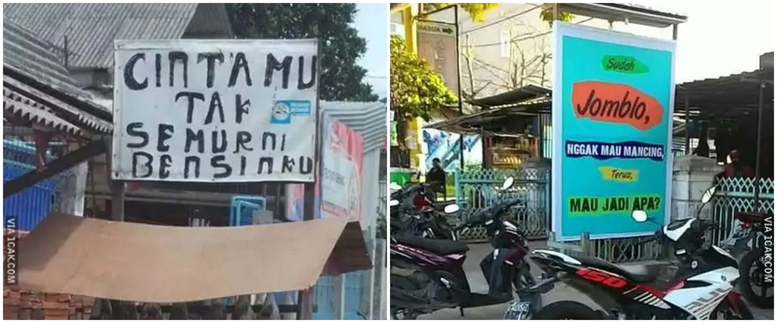 10 Potret kocak spanduk promosi ini tulisannya nyindir pol, abis baca auto refleksi diri