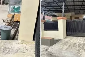 Buatkan kursi untuk pemilik warung di depan rumahnya, aksi wanita ini tuai perdebatan