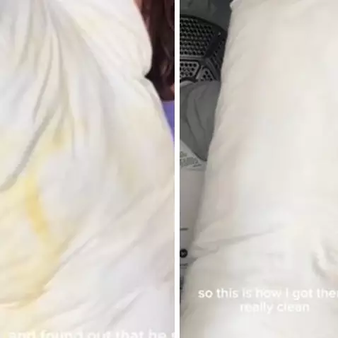 Tak perlu ditambah bahan pemutih, ini trik mencuci bantal penuh noda kuning pakai 2 bahan dapur