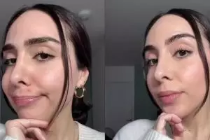 Tanpa color corrector, trik wanita tutupi jerawat kemerahan pakai 2 alat makeup ini hasilnya flawless