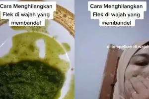 Cukup 1 jenis daun, begini trik sederhana hempas flek hitam di wajah kusam secara alami