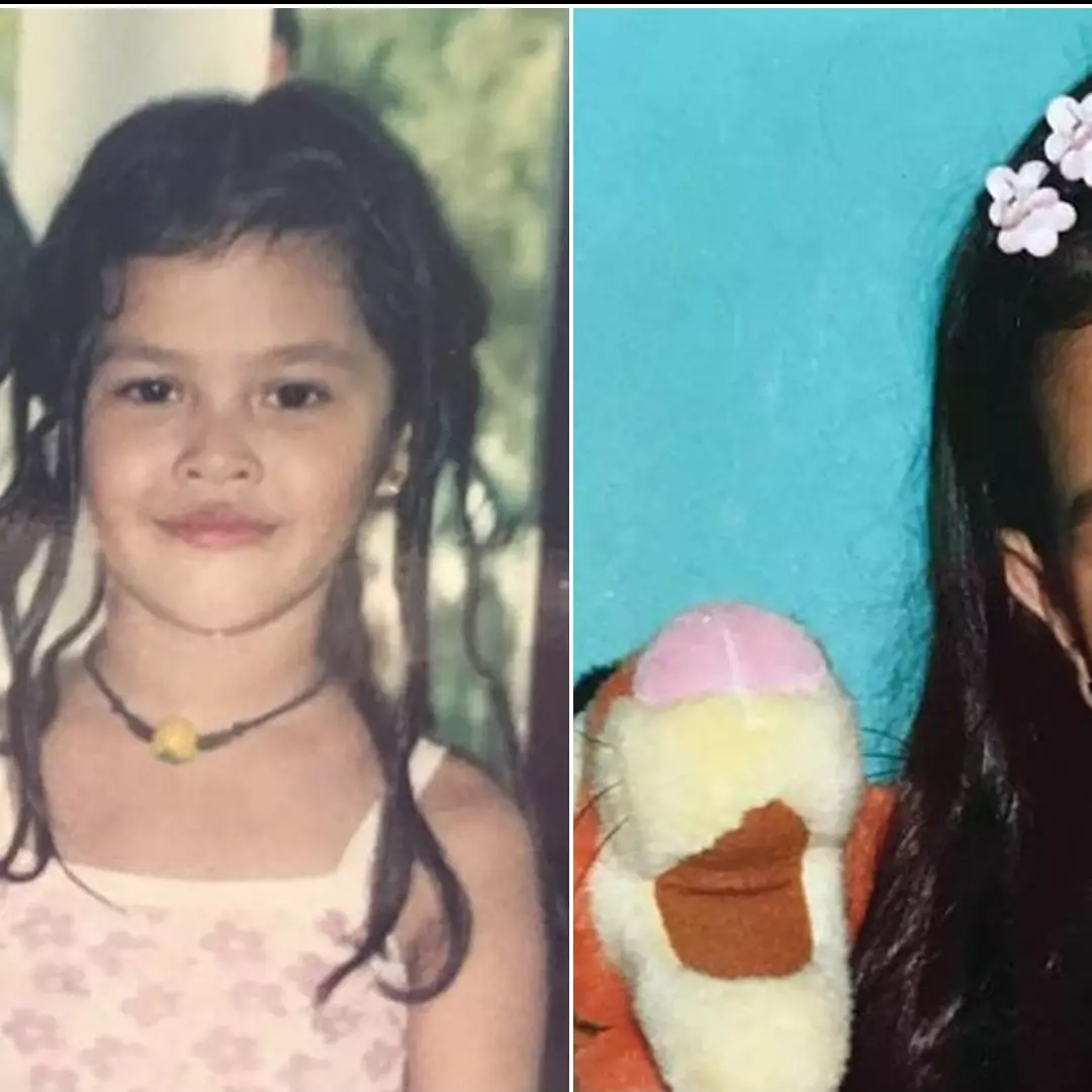 Bocah rambut curly foto bareng Joshua ini gedenya jadi pesinetron top, parasnya disebut mirip Raisa