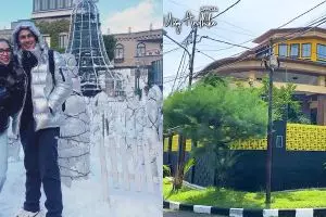 Ternyata punya warung kopi di garasi, ini 11 potret hunian Ussy Sulistiawaty sebelum nikah