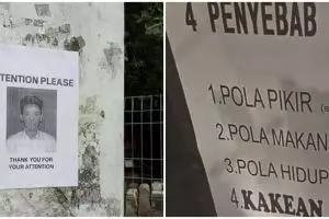 11 Potret kocak selebaran di tembok ini awalnya tertarik endingnya malah tertipu, bikin kesal