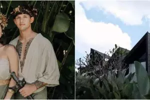 Buka pintu langsung ruang makan, 11 potret rumah Jennifer Bachdim di Bali minimalis tak banyak perabot