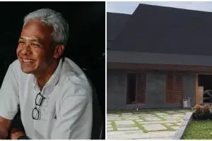 7 Potret penampakan rumah Ganjar Pranowo di Jogja berkonsep industrial, viewnya mepet sawah bikin adem