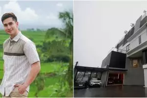 Usia 27 tahun mantap nyaleg bisa punya rumah Rp50 M, 9 potret dapur Verrel Bramasta mewah serba marmer