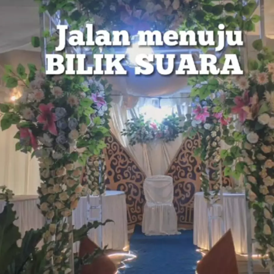 Bikin semangat nyoblos, 9 potret tempat pemungutan suara berkonsep kondangan ini banjir sorotan