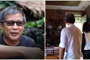 Rumahnya di tengah kebun, ini 9 potret dapur unik Rocky Gerung konsepnya semi terbuka dengan alam