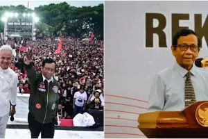 Sempat video call dengan sang cucu, Mahfud MD ungkap tenang dan optimis di hari pemungutan suara