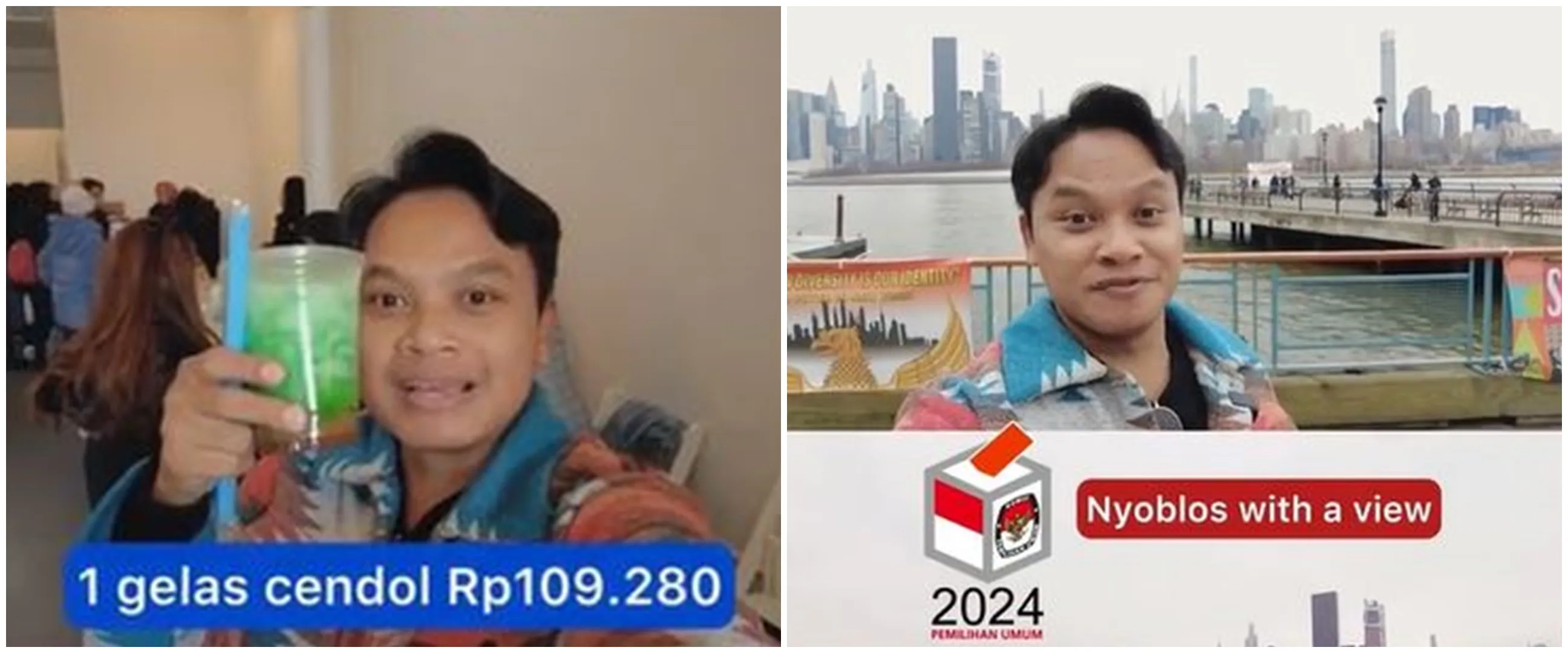 Temanya nyoblos with a view, cerita WNI ikut Pemilu di New York City ini lokasi TPS bikin salah fokus