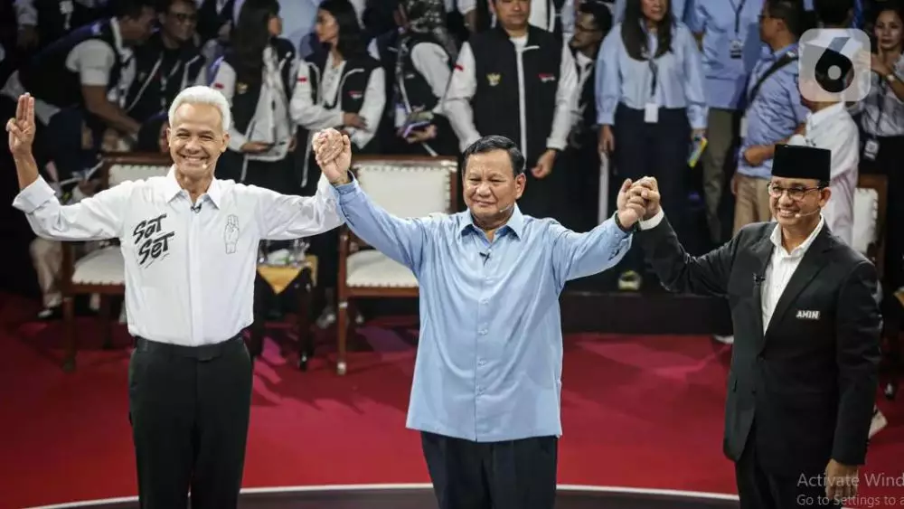 quick count jam 16.37 © Liputan6.com