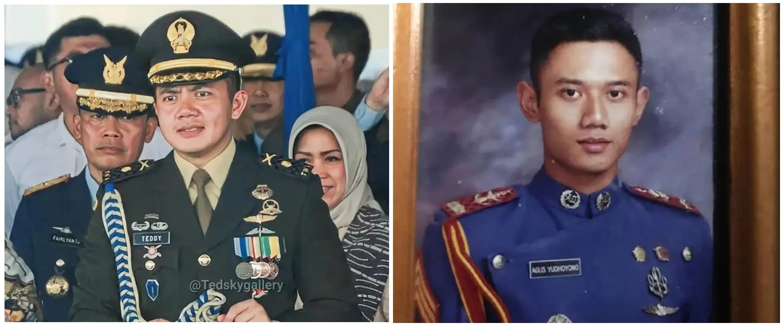 Pesonanya dibandingkan dengan Agus Yudhoyono, intip 11 potret lawas Mayor Teddy yang unyu abis
