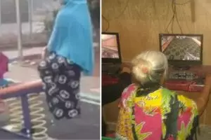 Definisi ras terkuat di bumi, 45 potret kocak tingkah emak-emak saat gabut ini bikin cekikikan