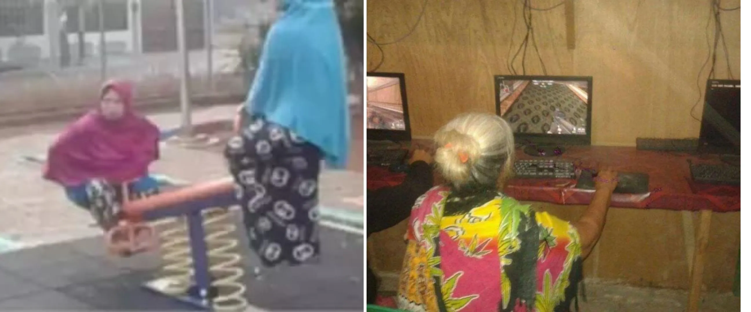 Definisi ras terkuat di bumi, 45 potret kocak tingkah emak-emak saat gabut ini bikin cekikikan