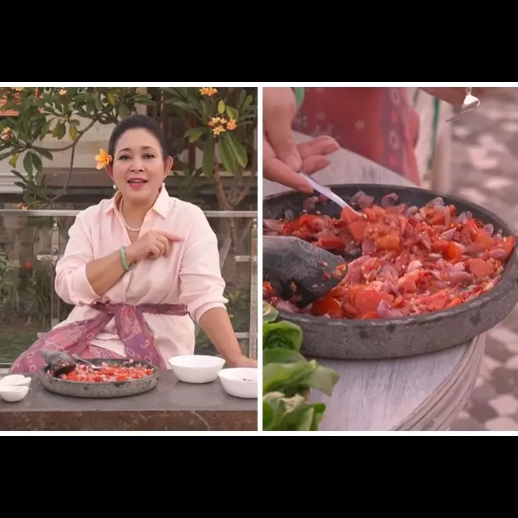 Resep turun-temurun, trik bikin sambal terasi ala Titiek Soeharto ini makin sedap cukup tambah 2 bahan