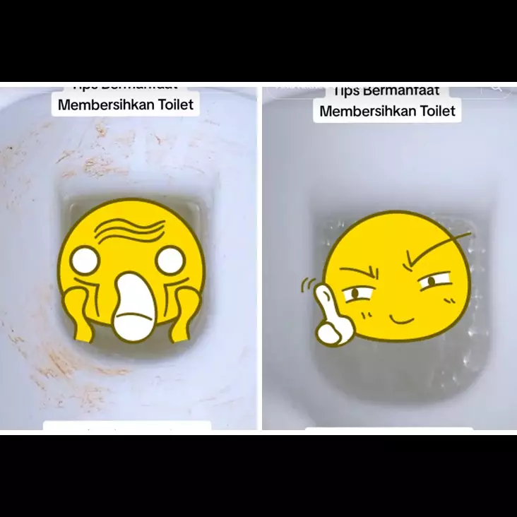 Cukup pakai 3 bahan dapur, ini cara bersihkan toilet kuning dan berkerak agar kembali kinclong