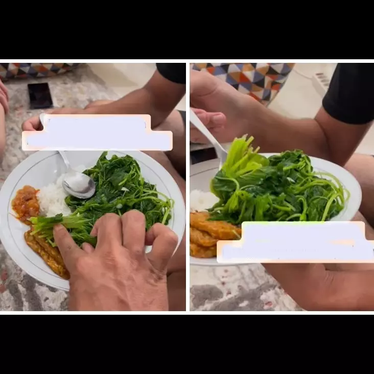 Niatnya biar lebih praktis, aksi kocak mahasiswa masak sayur bayam ini justru bikin melongo