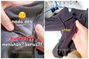 Tanpa disikat, cara hilangkan noda deodoran di ketiak baju ini ampuh pakai tambahan 2 bahan dapur