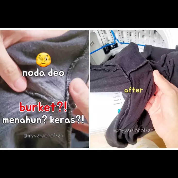 Tanpa disikat, cara hilangkan noda deodoran di ketiak baju ini ampuh pakai tambahan 2 bahan dapur