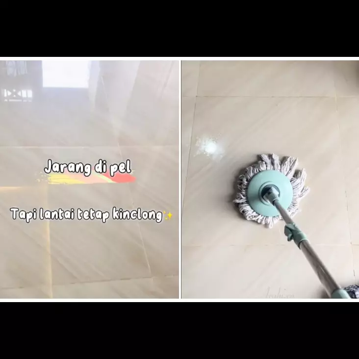 Tanpa diberi garam, ini trik mengepel lantai agar kinclong, kesat, dan wangi ditambah 2 bahan dapur