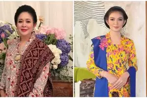 Tampil kompak di Istora Senayan, ini 11 potret beda gaya Titiek Soeharto dan Selvi Ananda