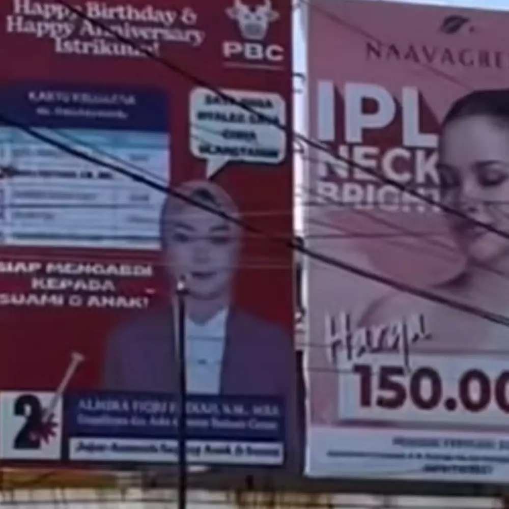 Rayakan anniversary pernikahan, momen pria beri ucapan spesial ke istri ini effort banget, bikin iri