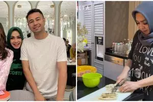 Rumahnya mewah pakai lift khusus, intip 11 potret dapur Rieta Amilia ada tempat masak outdoor