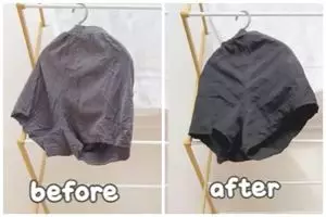 Modal Rp3.000, ini cara kembalikan warna pakaian kusam agar kinclong lagi cuma tambah 1 bahan dapur