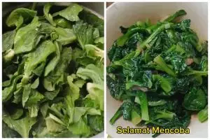 Trik antigagal masak cuciwis agar warnanya tetap hijau dan tidak pahit pakai 1 bumbu dapur
