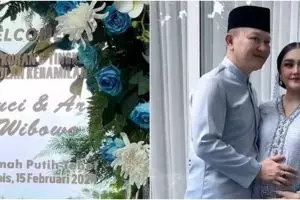 11 Momen Ari Sigit cucu Soeharto gelar acara tujuh bulan kehamilan, sosok sang istri disorot
