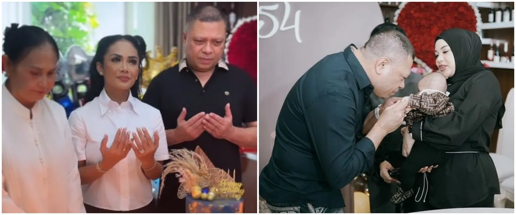 9 Momen Aurel Hermansyah ikut rayakan ultah Raul Lemos ke-54, paras anak keduanya bikin salah fokus