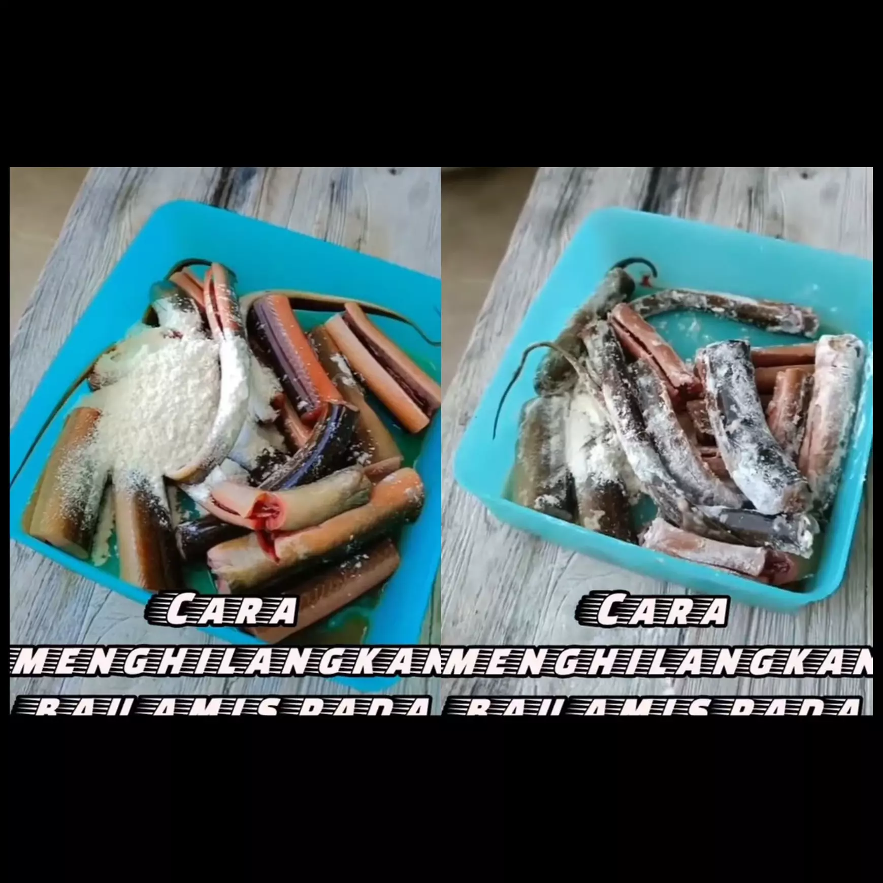 Bukan pakai jeruk nipis, ini cara menghilangkan lendir dan bau amis belut pakai 1 bahan dapur
