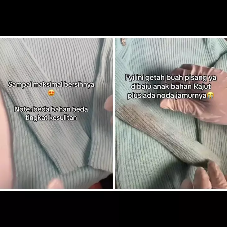 Tak perlu disikat, ini trik hilangkan noda getah di baju ampuh pakai tambahan 2 bahan dapur