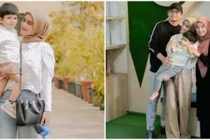 9 Momen Nadya Mustika dampingi putranya Syaki disunat, tampil akur bareng Rizki DA dan istri barunya