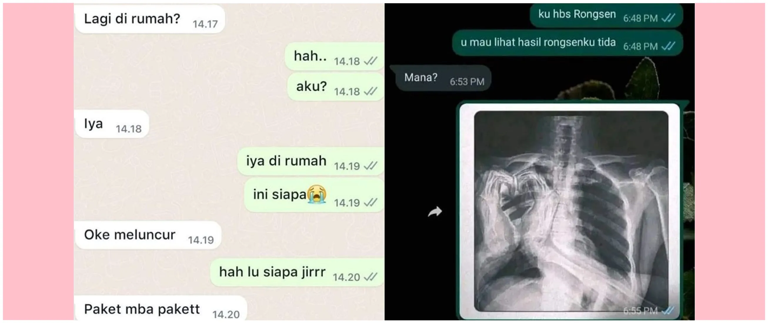11 Chat lucu random ini awalnya bikin panik, tapi endingnya menyebalkan