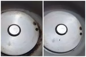 Tanpa diolesi pasta gigi, ini cara bersihkan kerak membandel di dasar rice cooker pakai 1 bahan dapur
