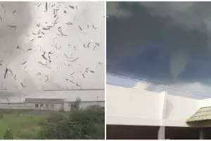 Bencana angin kencang di Rancaekek ternyata tornado pertama di Indonesia, ini penjelasan BRIN