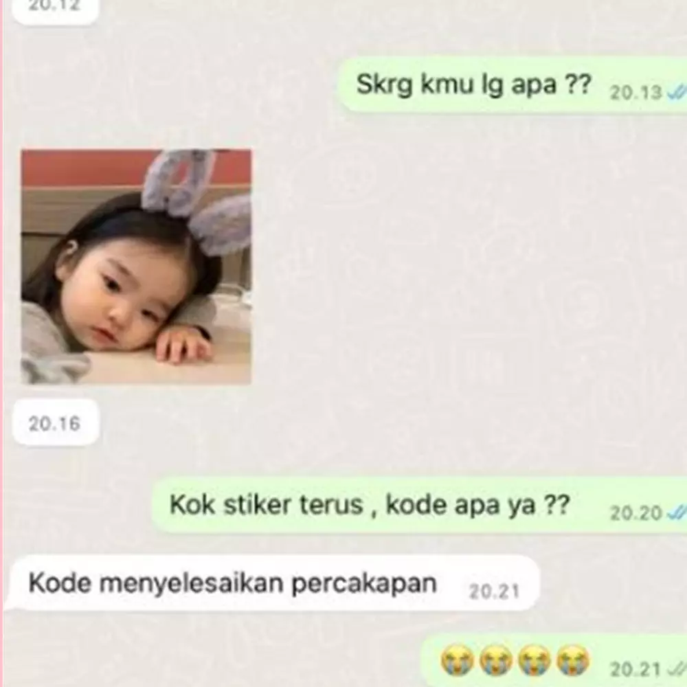 11 Chat lucu PDKT ini balasannya nyesek abis bikin nangis di pojokan, definisi cinta tak berbalas