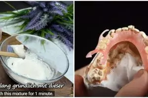 Tanpa dicampur baking soda, trik beauty vlogger mencerahkan gigi kuning ini cuma pakai 1 ampas dapur