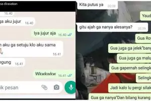 11 Chat lucu sok tegar pas putus sama pacar ini nyesek abis, pengen bilang 'gwenchana yo'