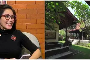 Dari si Oneng lalu lolos ke Senayan 3 kali, 11 potret rumah Rieke Diah Pitaloka perpustakaannya megah