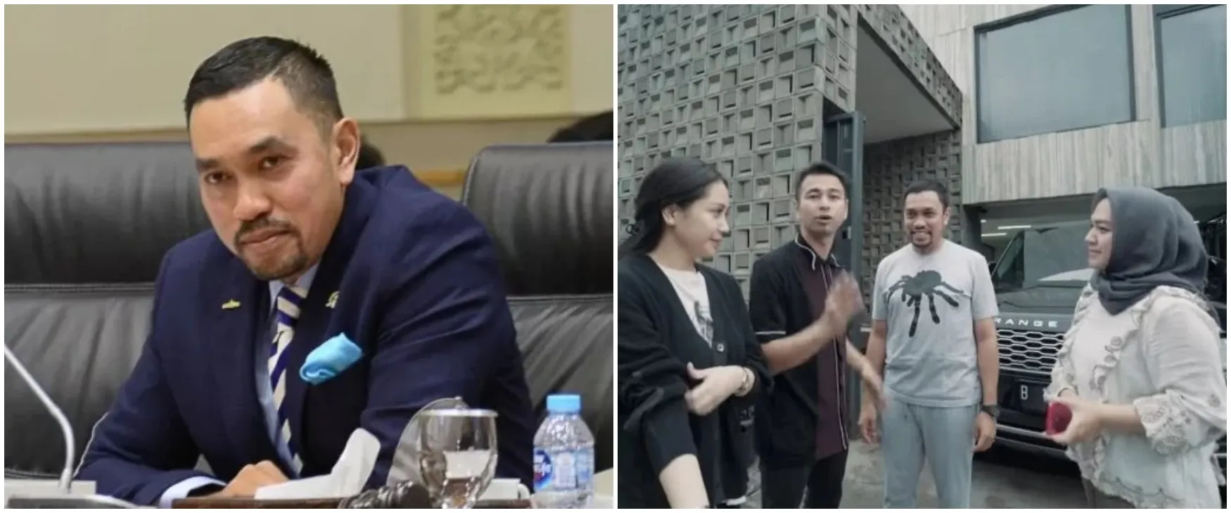 Dulu tukang ojek payung kini rumahnya bak istana di gang sempit, begini 9 potret dapur Ahmad Sahroni