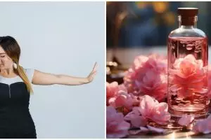 Cara hilangkan bau ketiak pakai rose water dikombinasikan 2 bahan alami ini bikin tubuh harum seharian
