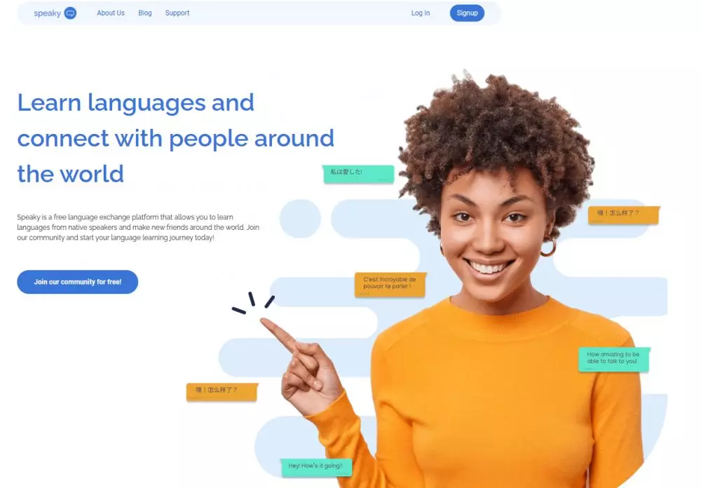 Aplikasi cari teman luar negeri di Android © 2024 brilio.net